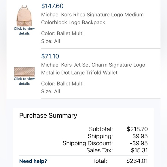 Michael Kors Rhea Ballet Multi Backpack - Picture 8 of 9